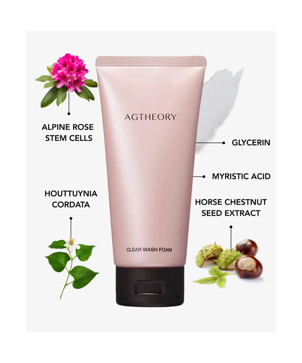 AXXZIA AGTheory Clear Wash Foam - Anti-Aging pianka oczyszczająca*