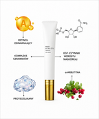 NMN Athlete Premium Eye Cream - Krem pod oczy z NMN, retinolem i technologią NtDDS®*