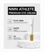 NMN Athlete Premium Eye Cream - Krem pod oczy z NMN, retinolem i technologią NtDDS®*