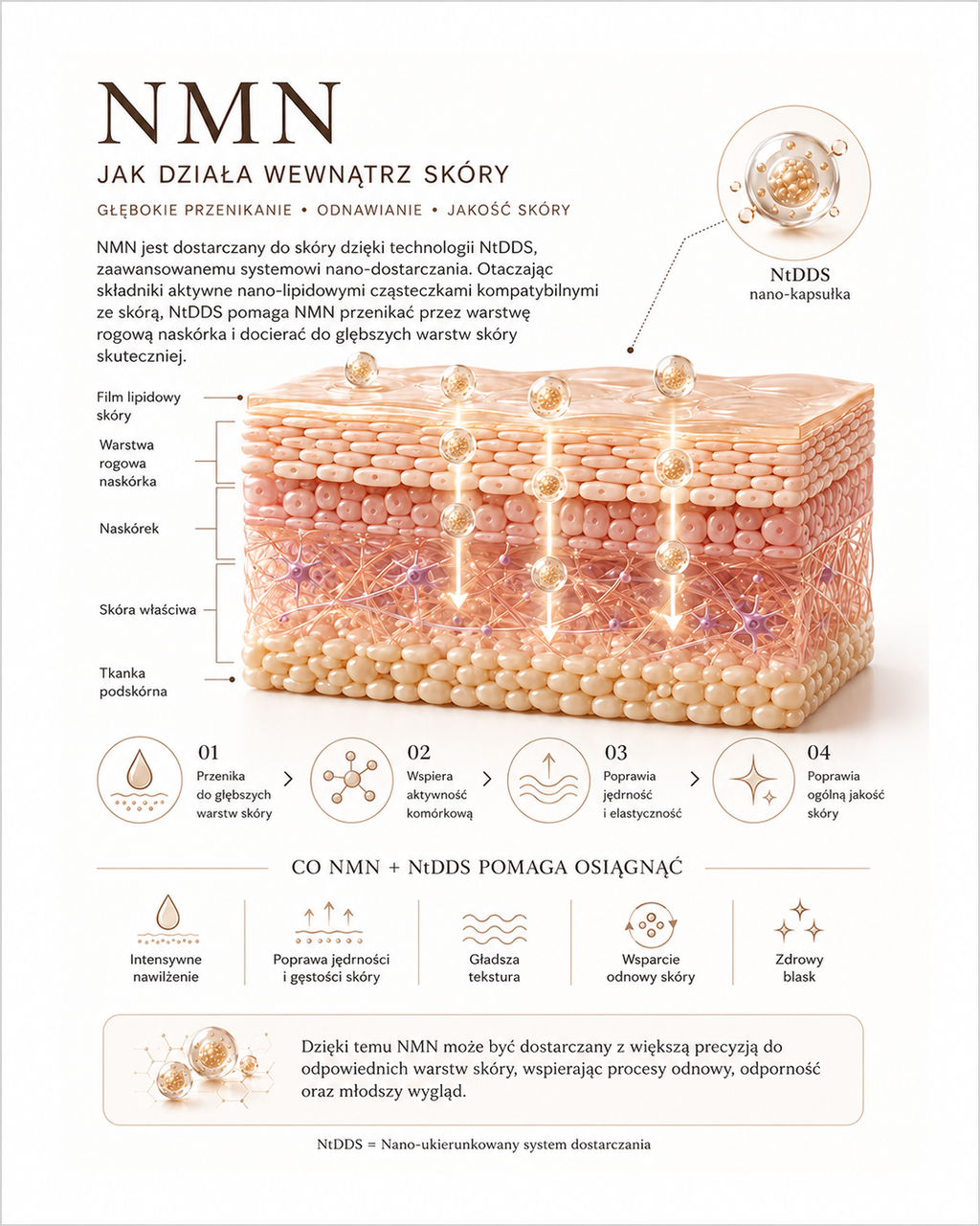 NMN Athlete Premium Eye Cream - Krem pod oczy z NMN, retinolem i technologią NtDDS®*