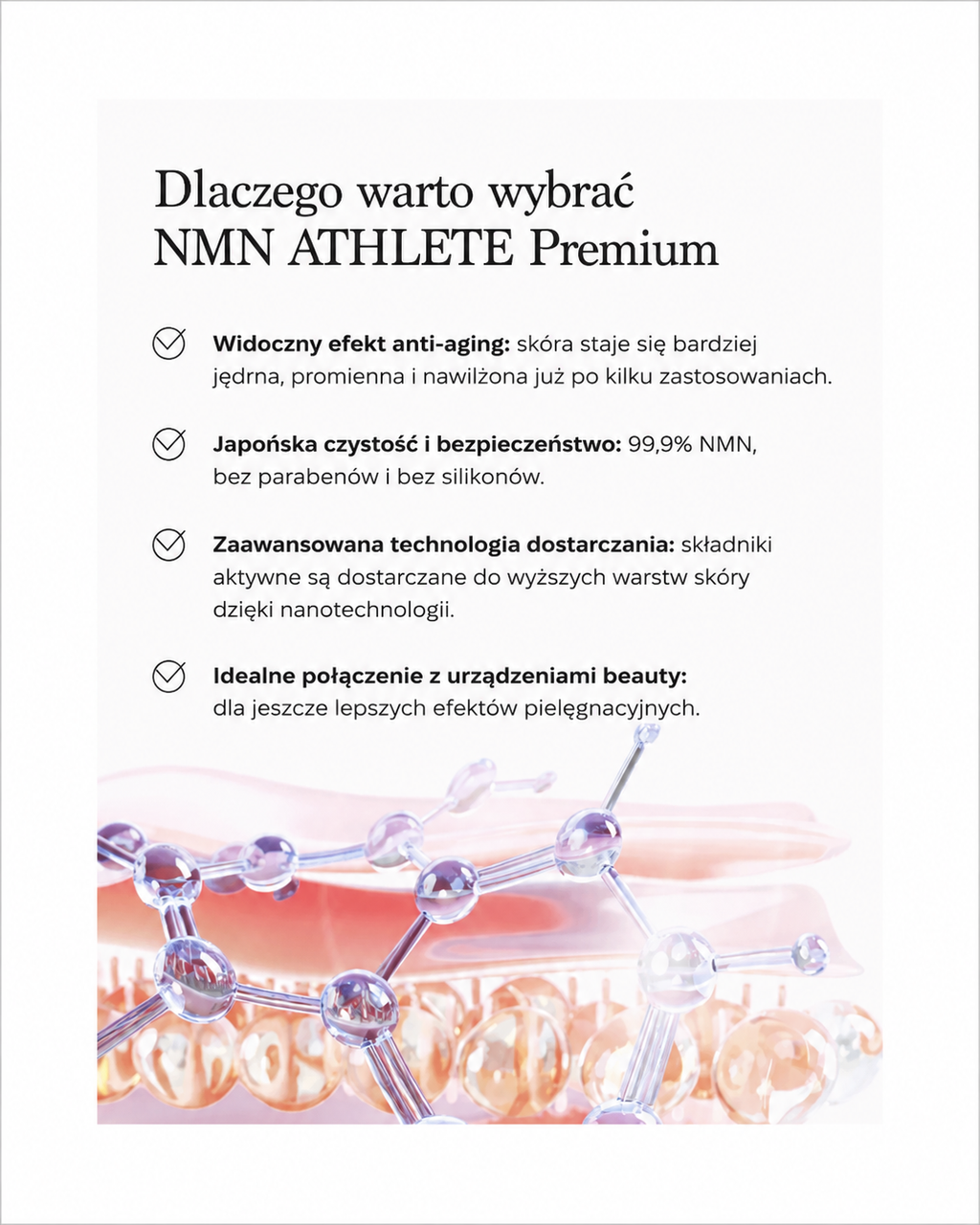 NMN Athlete Premium Eye Cream - Krem pod oczy z NMN, retinolem i technologią NtDDS®*