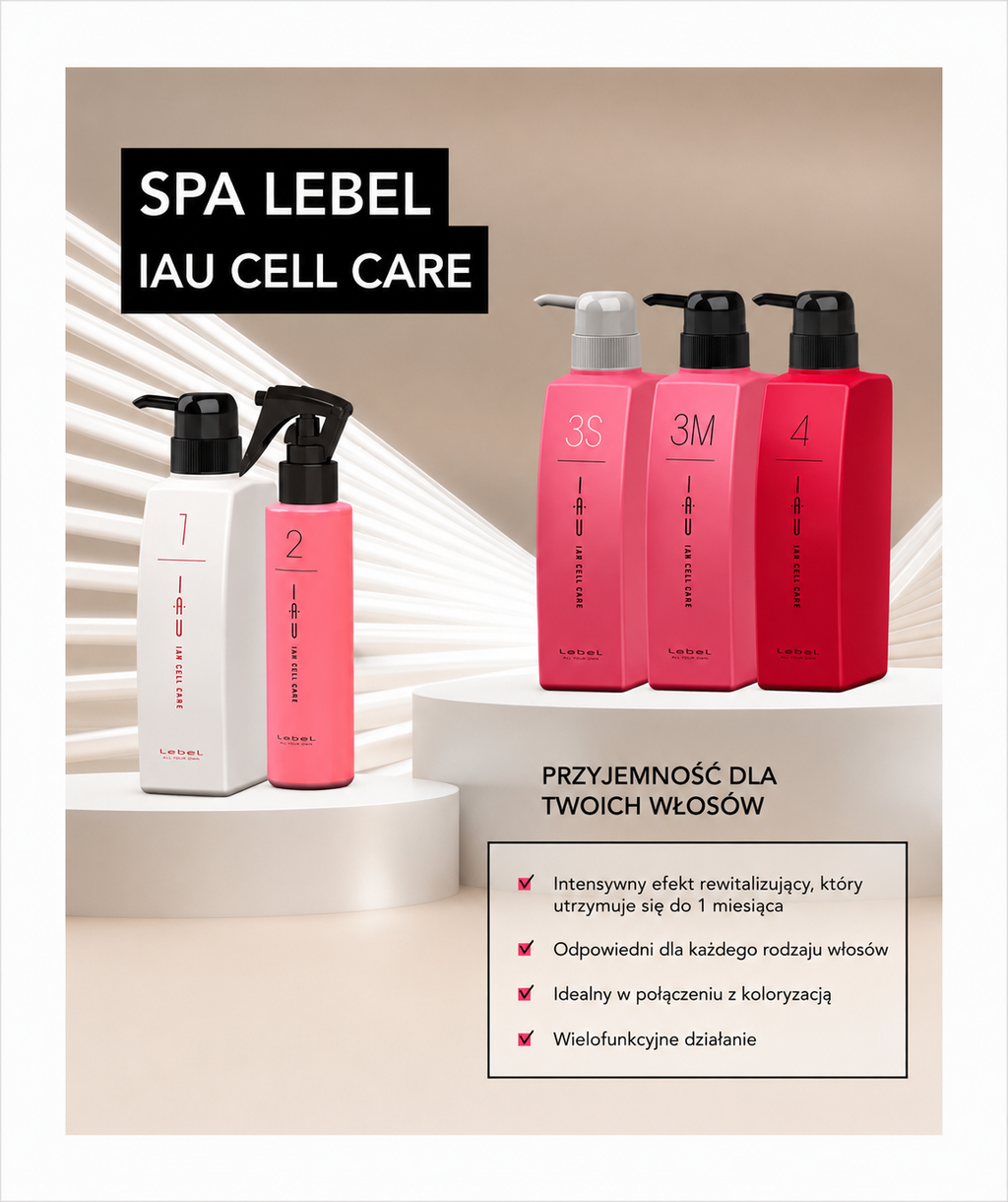 Lebel IAU Cell Care 2 - Profesjonalne Serum Odbudowujące Strukturę Włosa*