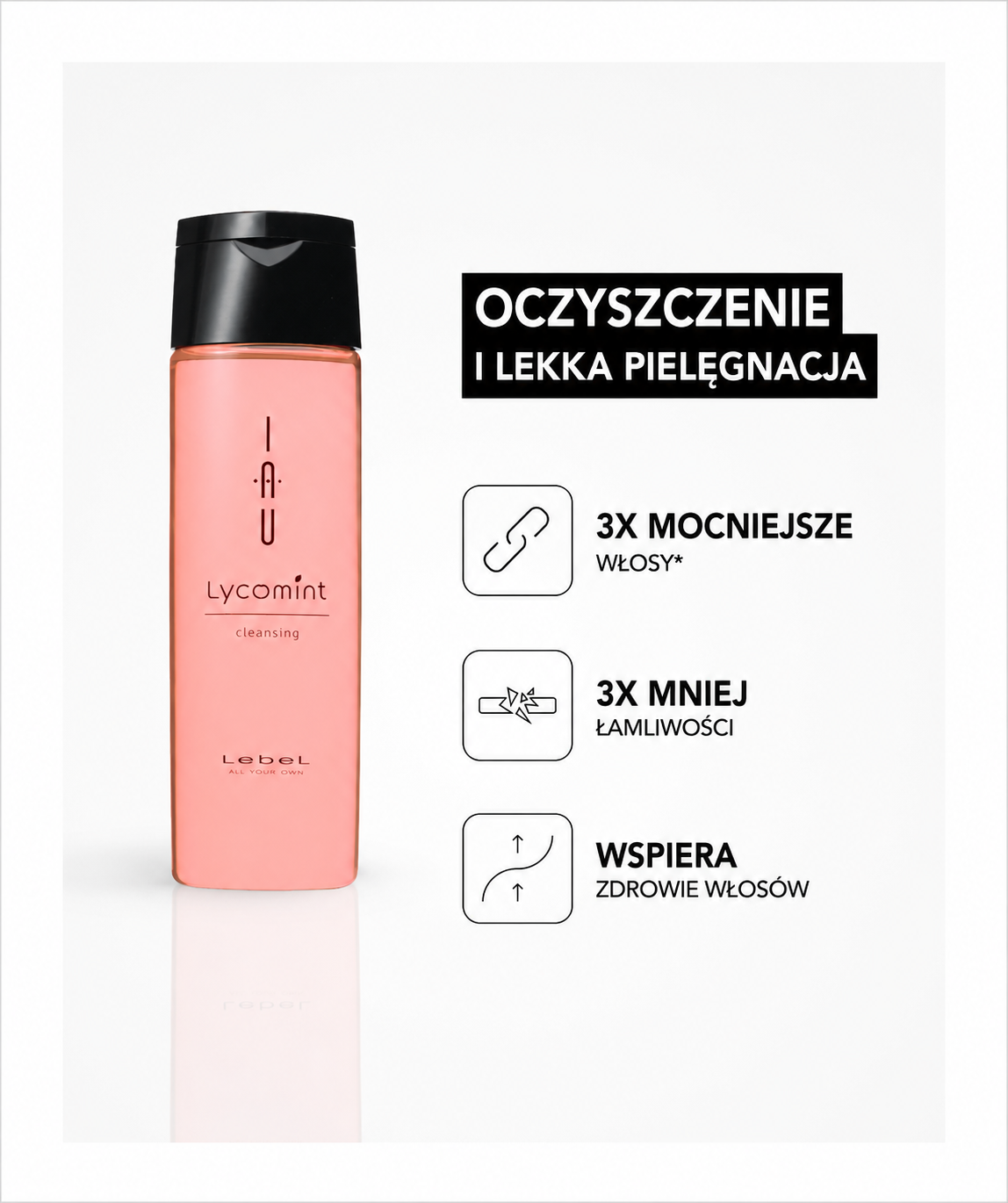 Lycomint Cleansing shampoo - Szampon do skóry głowy i włosów*