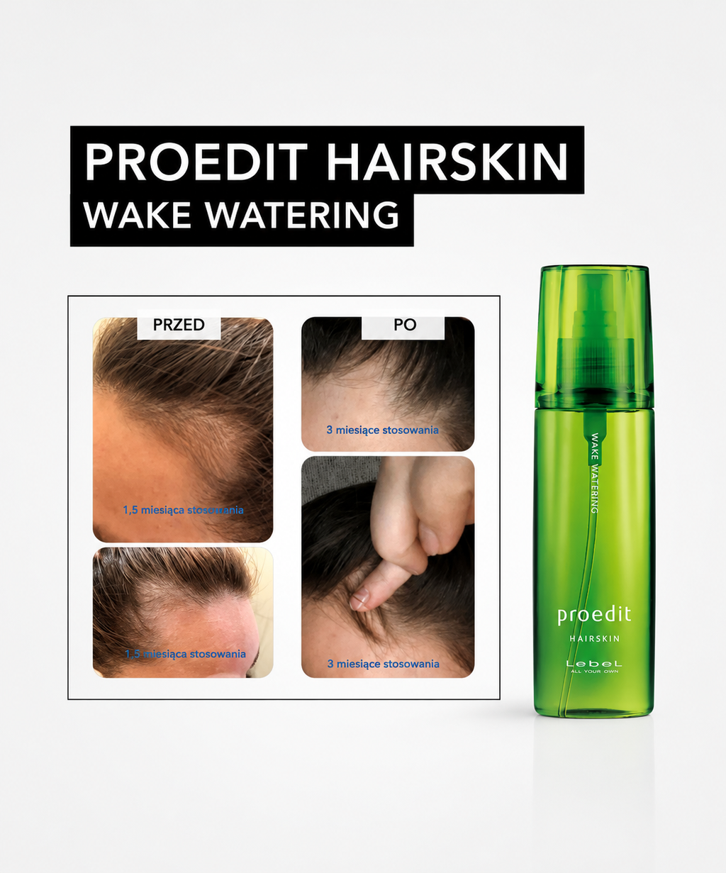 Proedit Hairskin Wake Watering - Profesjonalny spray pielęgnacyjny*