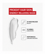 Proedit Hairskin Energy Relaxing Mask - Profesjonalny krem do objętości i wzrostu włosów*