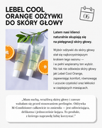 Lebel Cool Orange Scalp Conditioner – Peeling do normalnej i przetłuszczającej się skóry głowy*