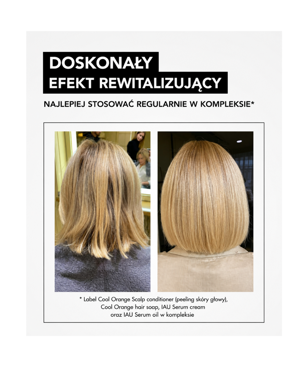 Cool Orange Shampoo – Bezsiarczynowy szampon do przetłuszczającej się skóry głowy skłonnej do łupieżu