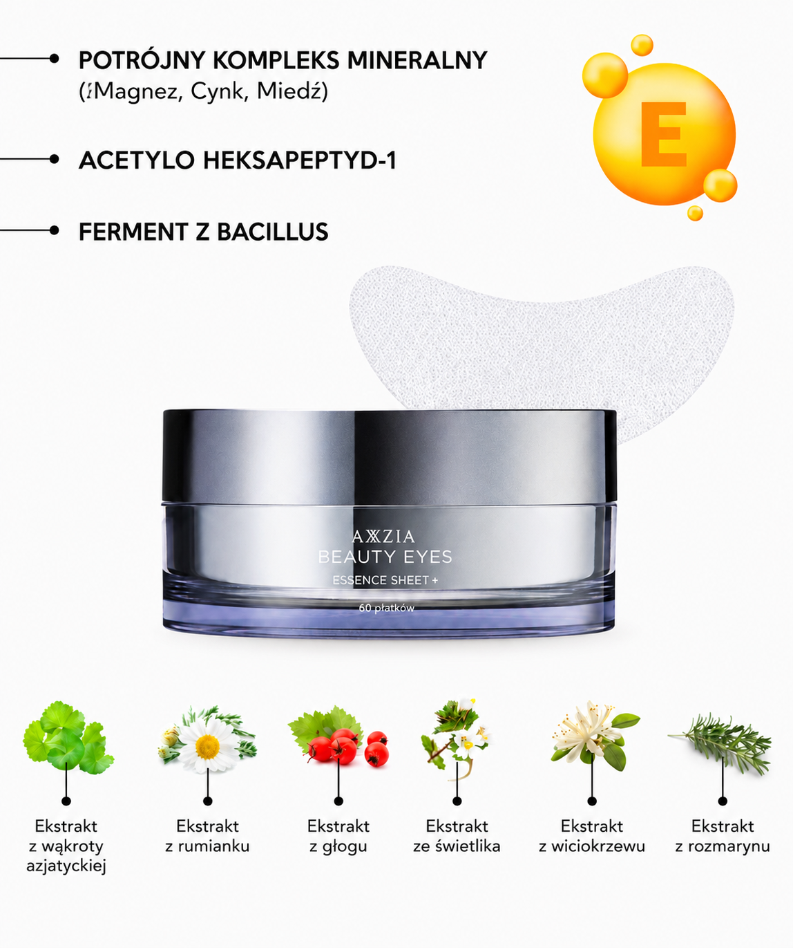 AXXZIA BEAUTY EYES Essence Sheet PLUS*