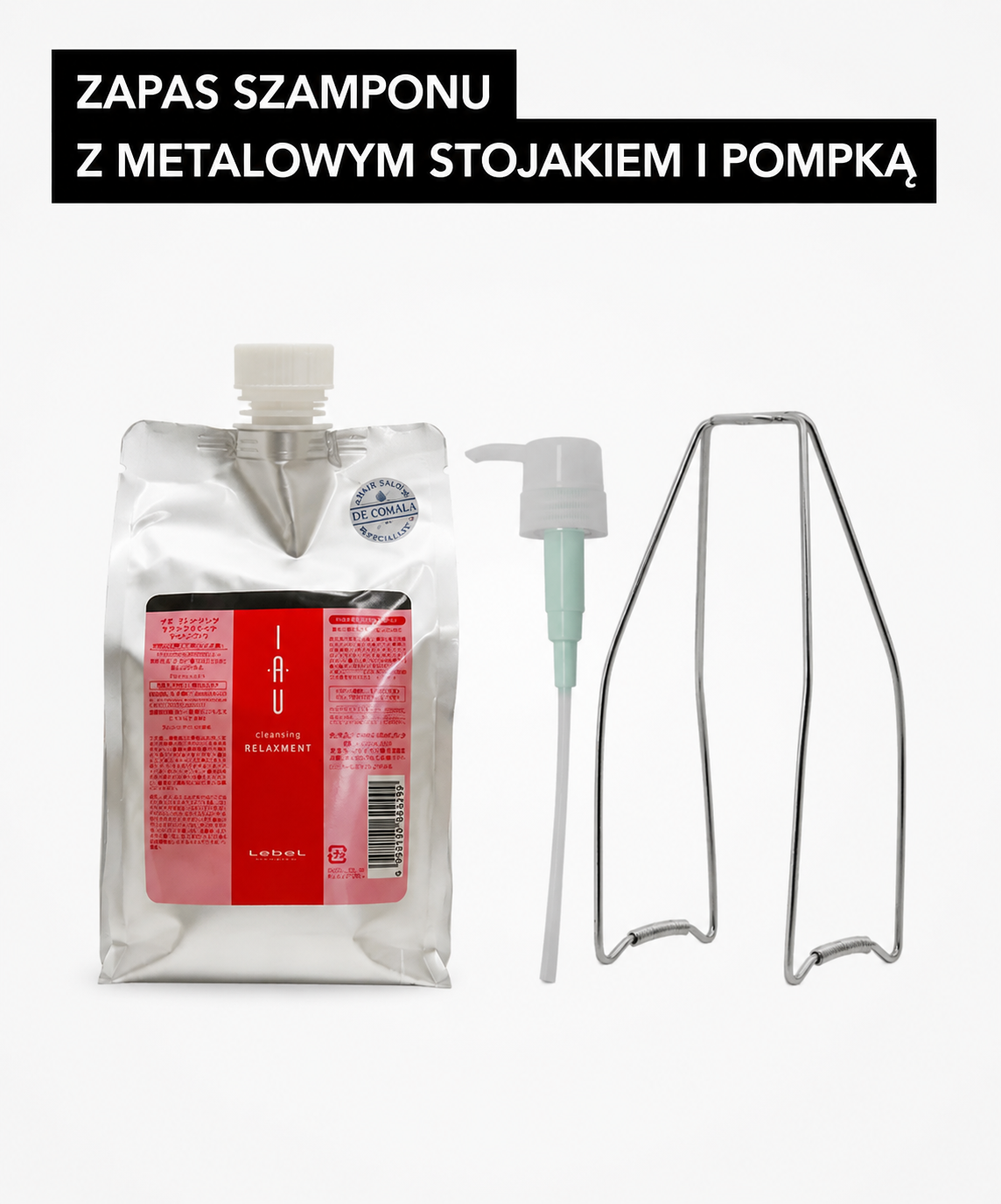 Lebel IAU Cleansing Relaxment shampoo - Szampon głęboko nawilżający z relaksującym aromatem*