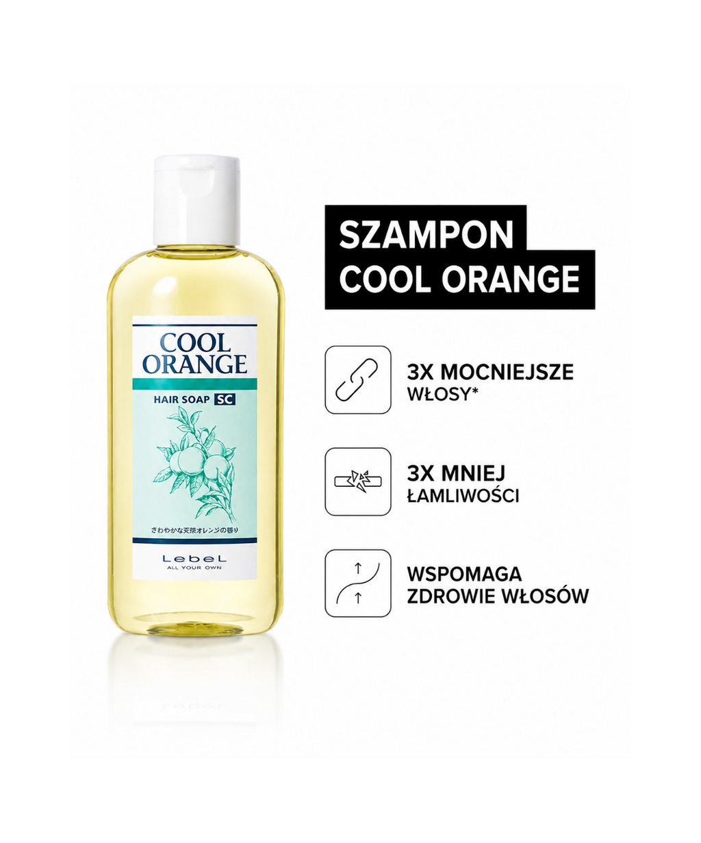 Cool orange shampoo SC - Szampon przeciw łupieżowi tłustemu*