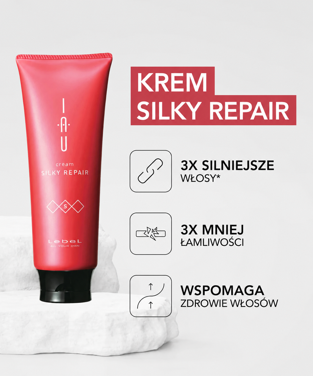 IAU cream SILKY REPAIR - Krem aromatyczny wzmacniający włosy*