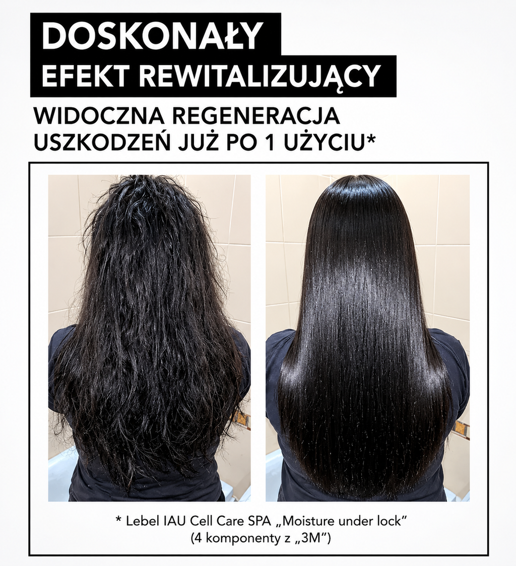 Lebel IAU Cell Care SPA - Profesjonalny system odbudowy włosów spa "Absolute Happiness for Hair"*