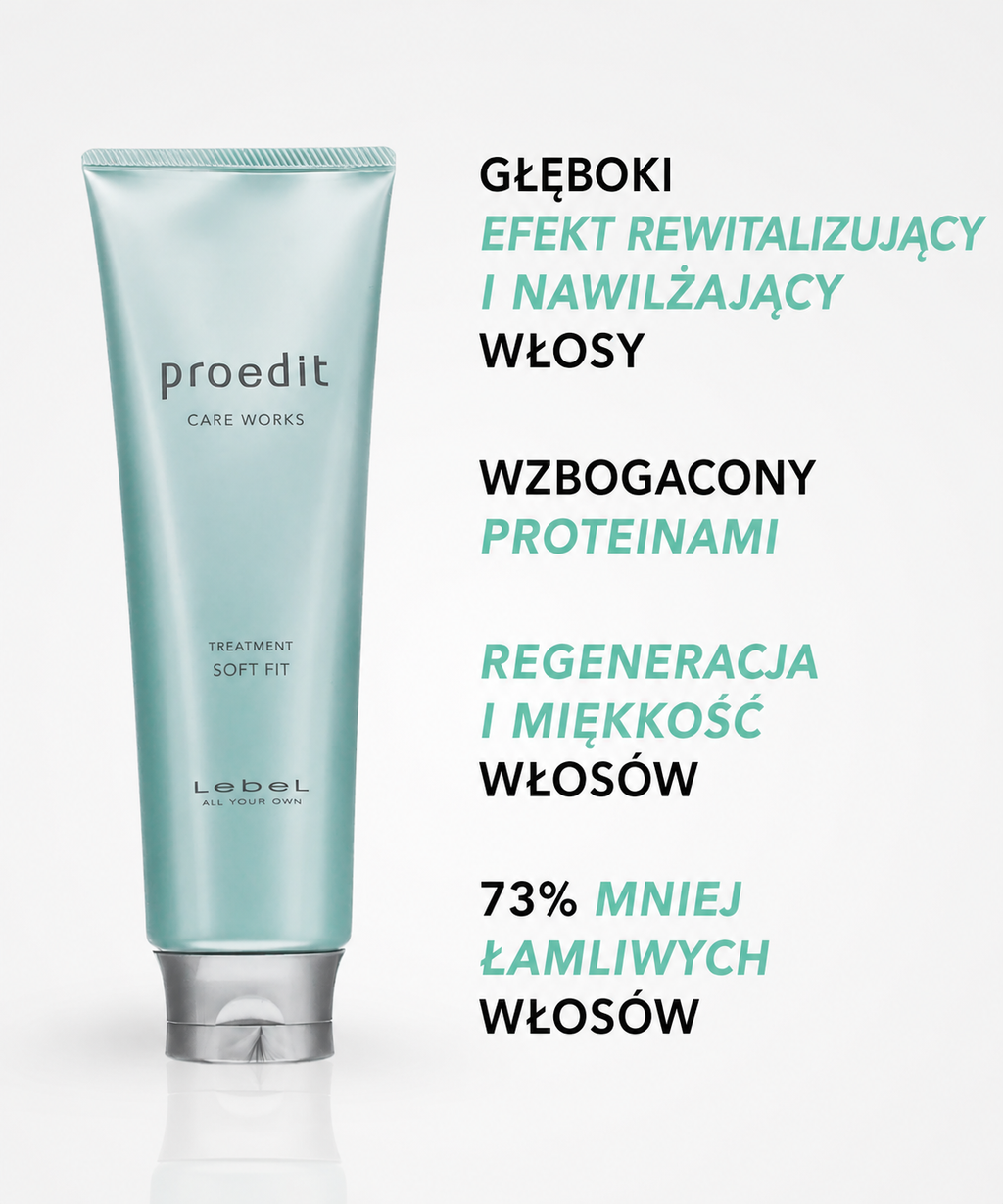 Proedit Soft Fit Hair Treatment - Maska regenerująca do włosów suchych i zniszczonych*