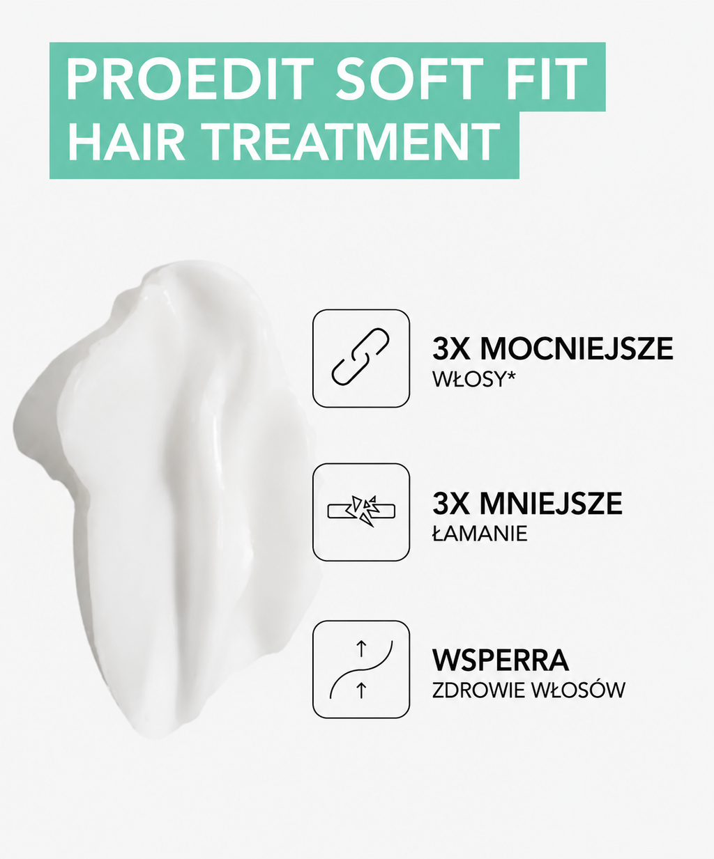 Proedit Soft Fit Hair Treatment - Maska regenerująca do włosów suchych i zniszczonych*
