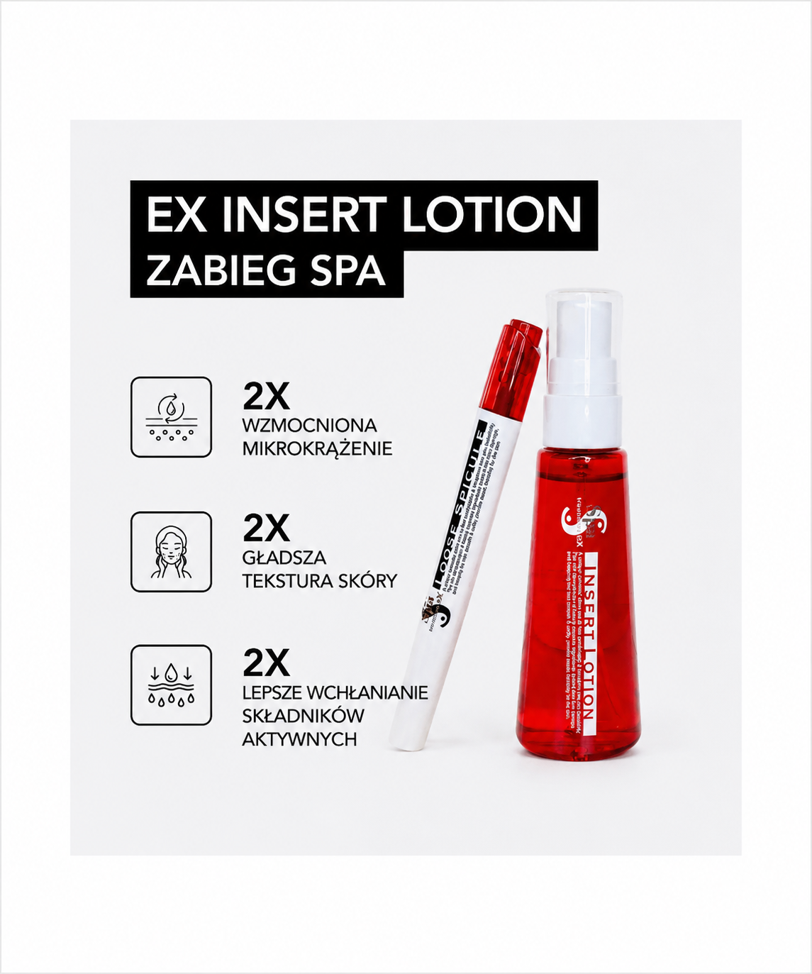Spa Treatment EX Insert Lotion – pre-serum z mikrospikulami*