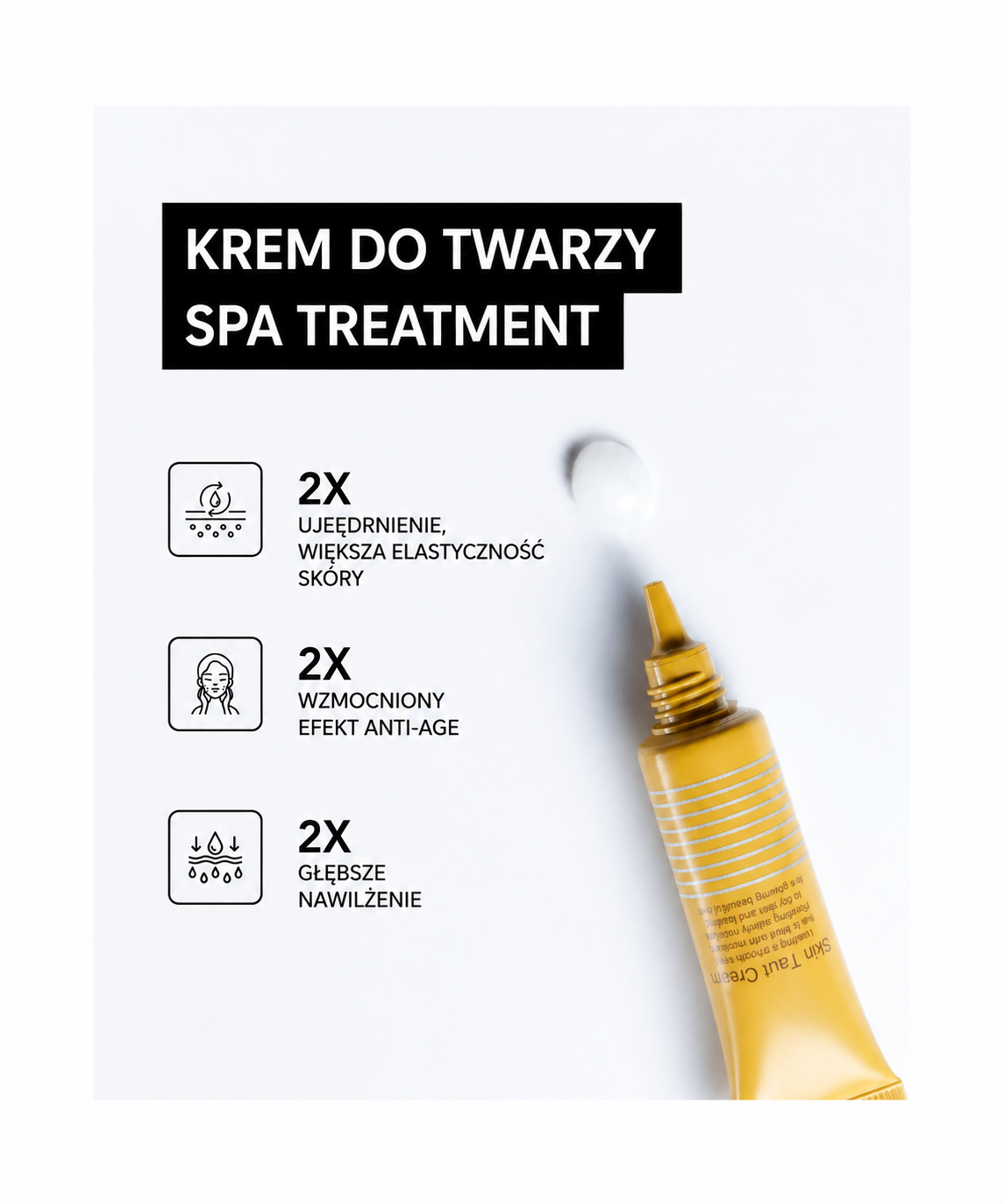 eX Skin Taut Cream – krem przeciwstarzeniowy z kolagenem morskim w DPD*