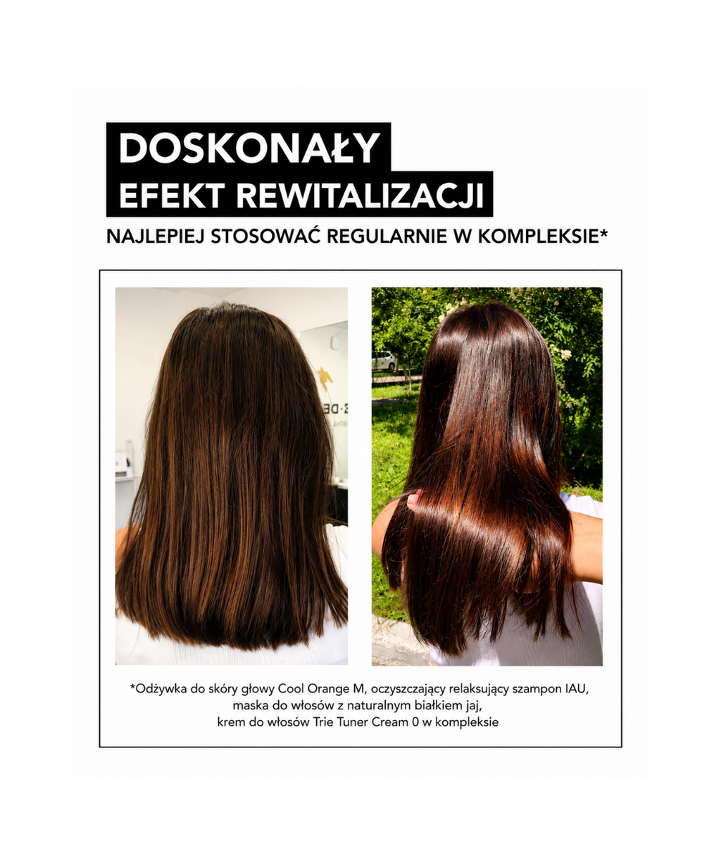 Natural Egg Protein Hair Treatment – Regenerujący balsam z proteinami jaja do włosów porowatych i niesfornych dla całej rodziny*