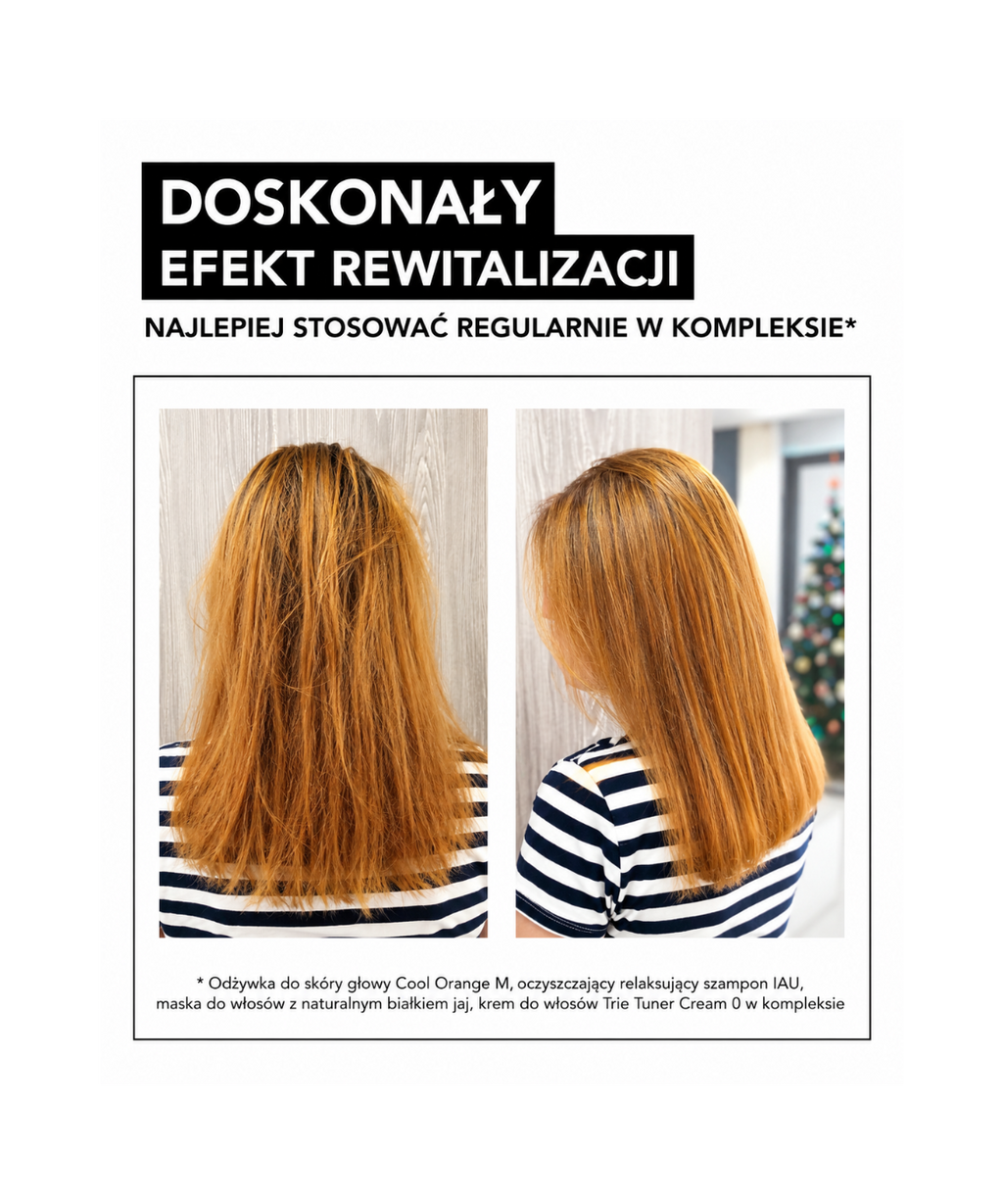 Natural Egg Protein Hair Treatment – Regenerujący balsam z proteinami jaja do włosów porowatych i niesfornych dla całej rodziny*