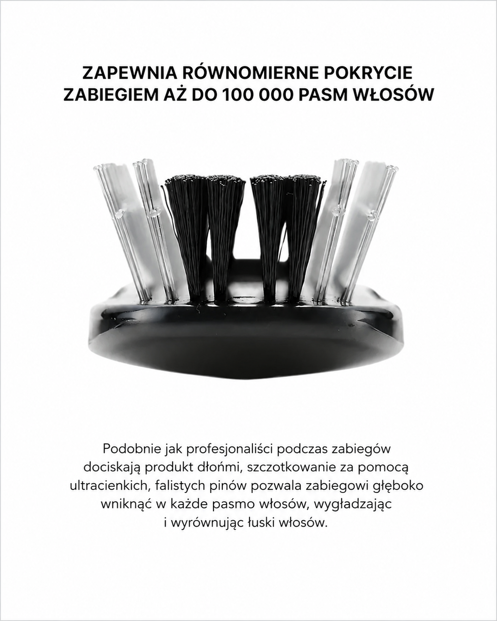 S-HEART-S Scalp Brush CURE - Grzebień do głębokiego masażu i lepszego wchłaniania produktów pielęgnacyjnych*