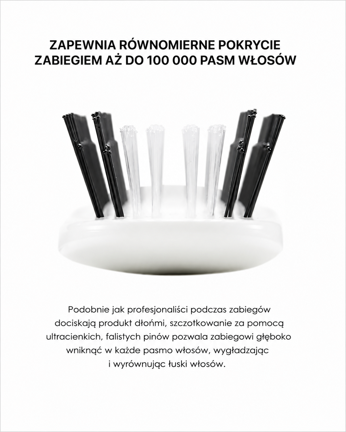 S-HEART-S Scalp Brush CURE - Grzebień do głębokiego masażu i lepszego wchłaniania produktów pielęgnacyjnych*
