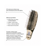S-HEART-S Scalp Brush World Premium Short Champagne Gold Gift Box
