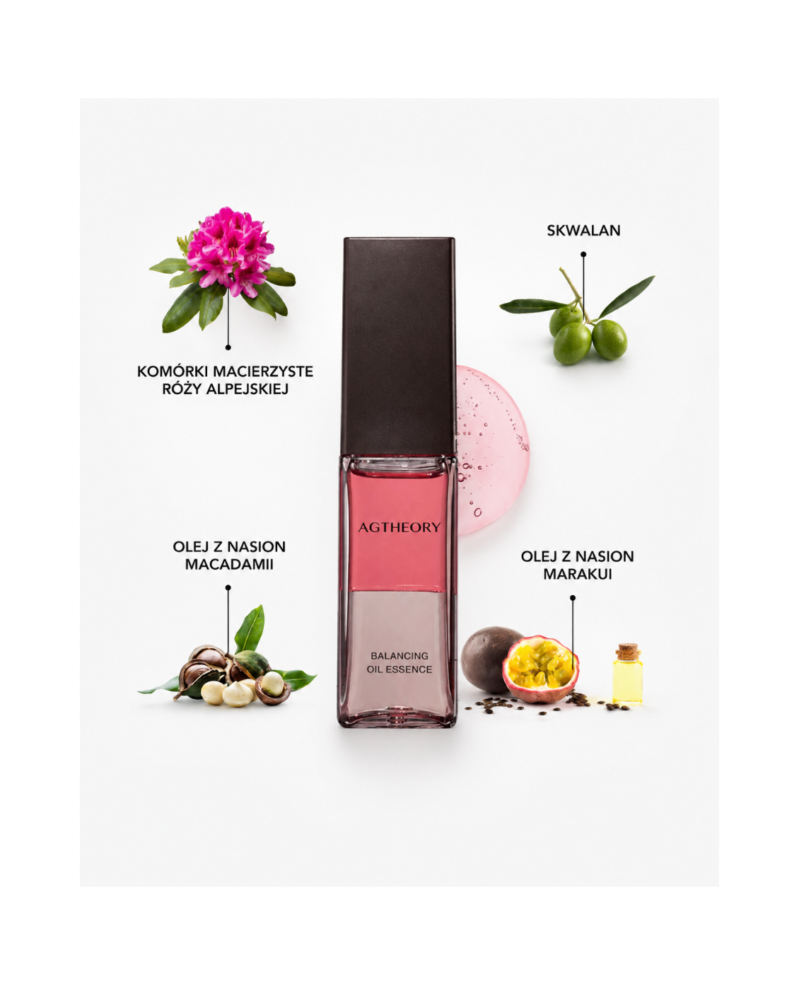 AGTheory Balance Oil Essence - Hybrydowe serum odmładzające*