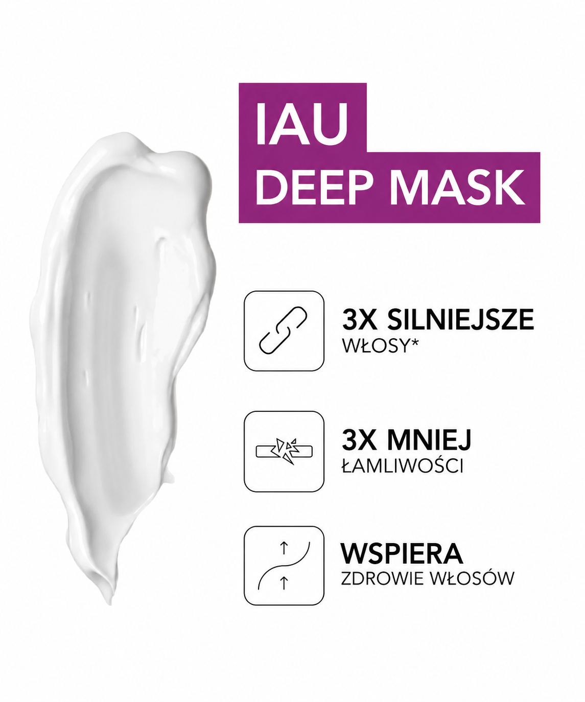 Lebel IAU Deep Mask - Maska skoncentrowana z aromaterapią dla niesfornych włosów*