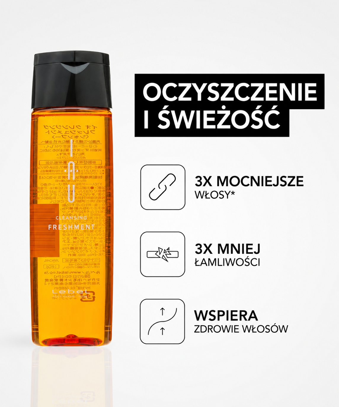 Lebel IAU Cleansing Freshment Shampoo*