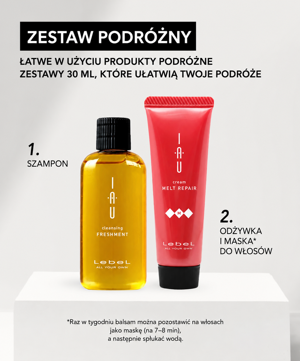 Lebel IAU Cleansing Freshment Shampoo*