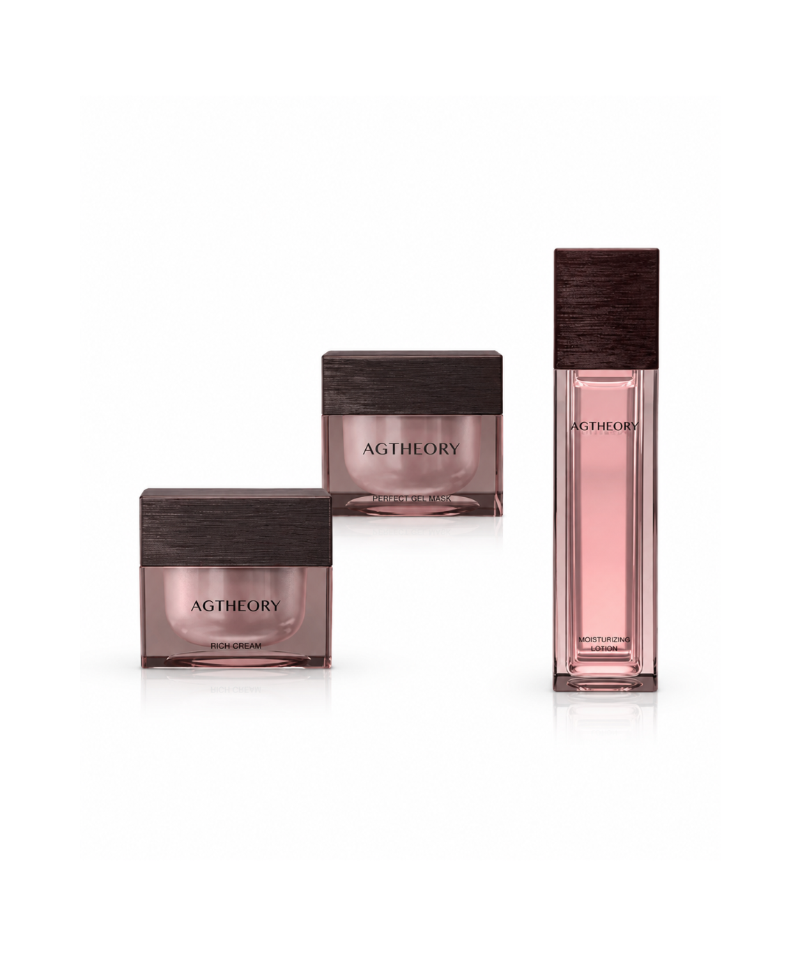 AGTheory Hydration & Renewal Premium Set - Perfect Gel Mask + Moisturising Lotion + Rich Cream*