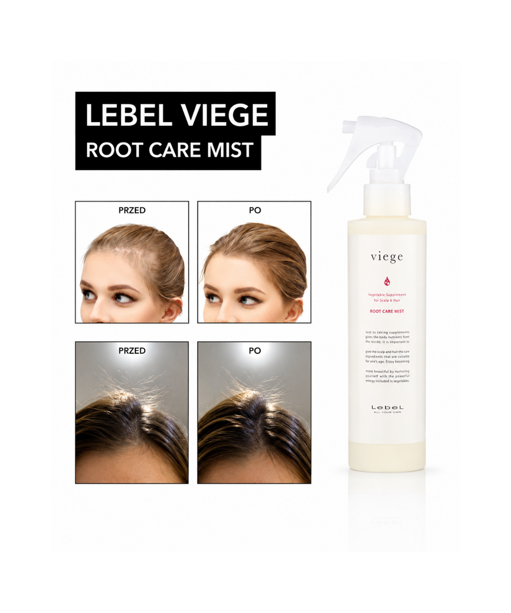 Lebel Viege Root Care Mist – aktywny spray wzmacniający przeciw wypadaniu włosów i stymulujący wzrost*