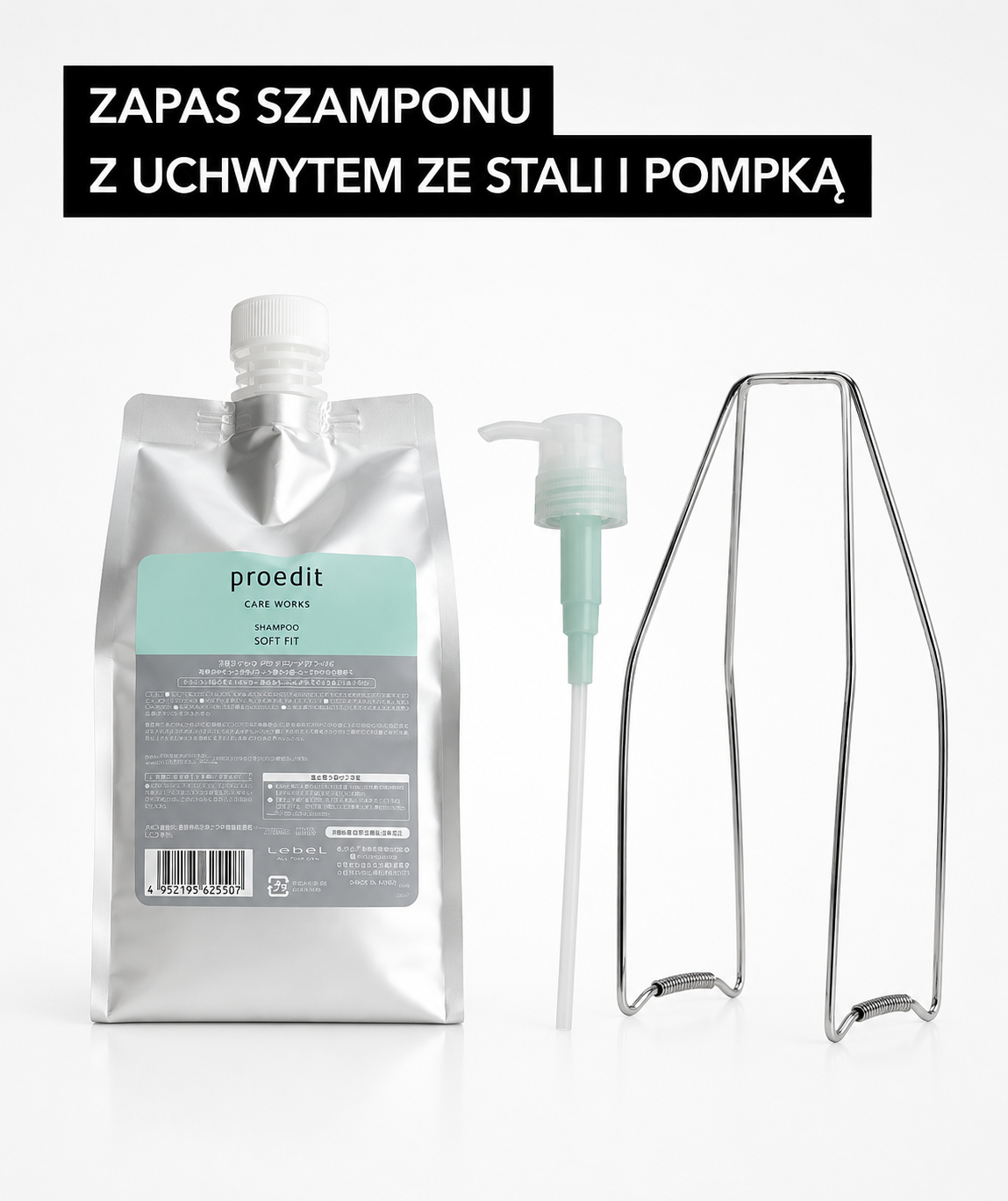 Proedit Soft Fit Hair Shampoo - Delikatny szampon nawilżający do włosów suchych*
