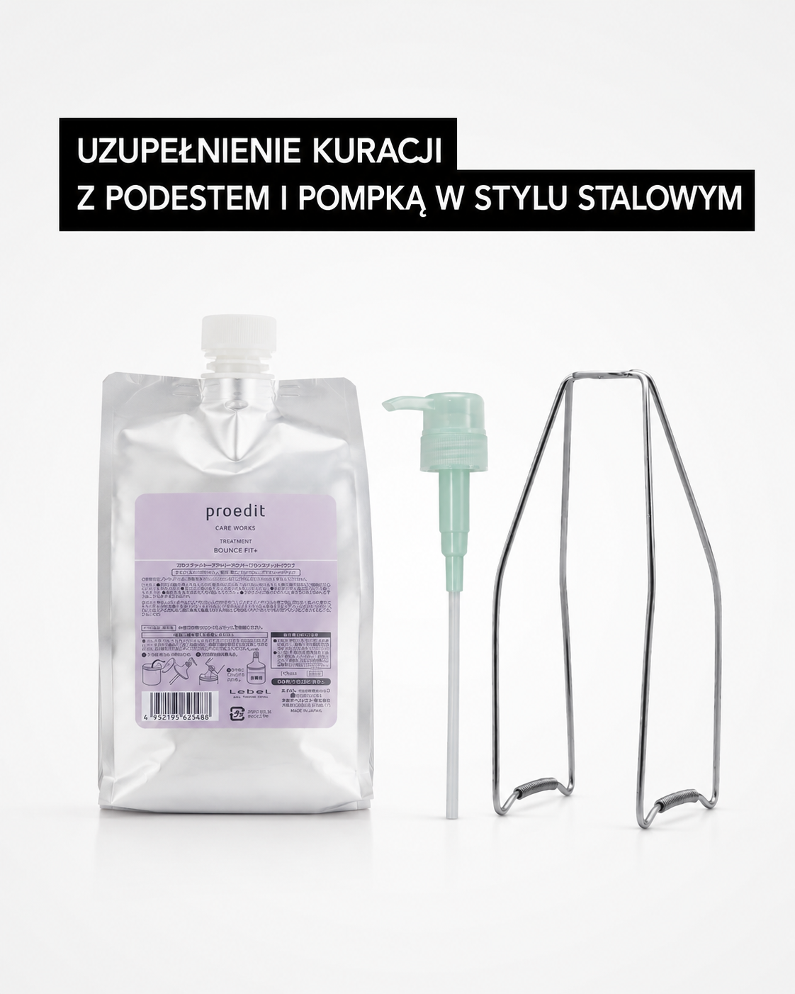 Proedit Bounce Fit+ Treatment - intensywna maska regenerująca do bardzo zniszczonych włosów