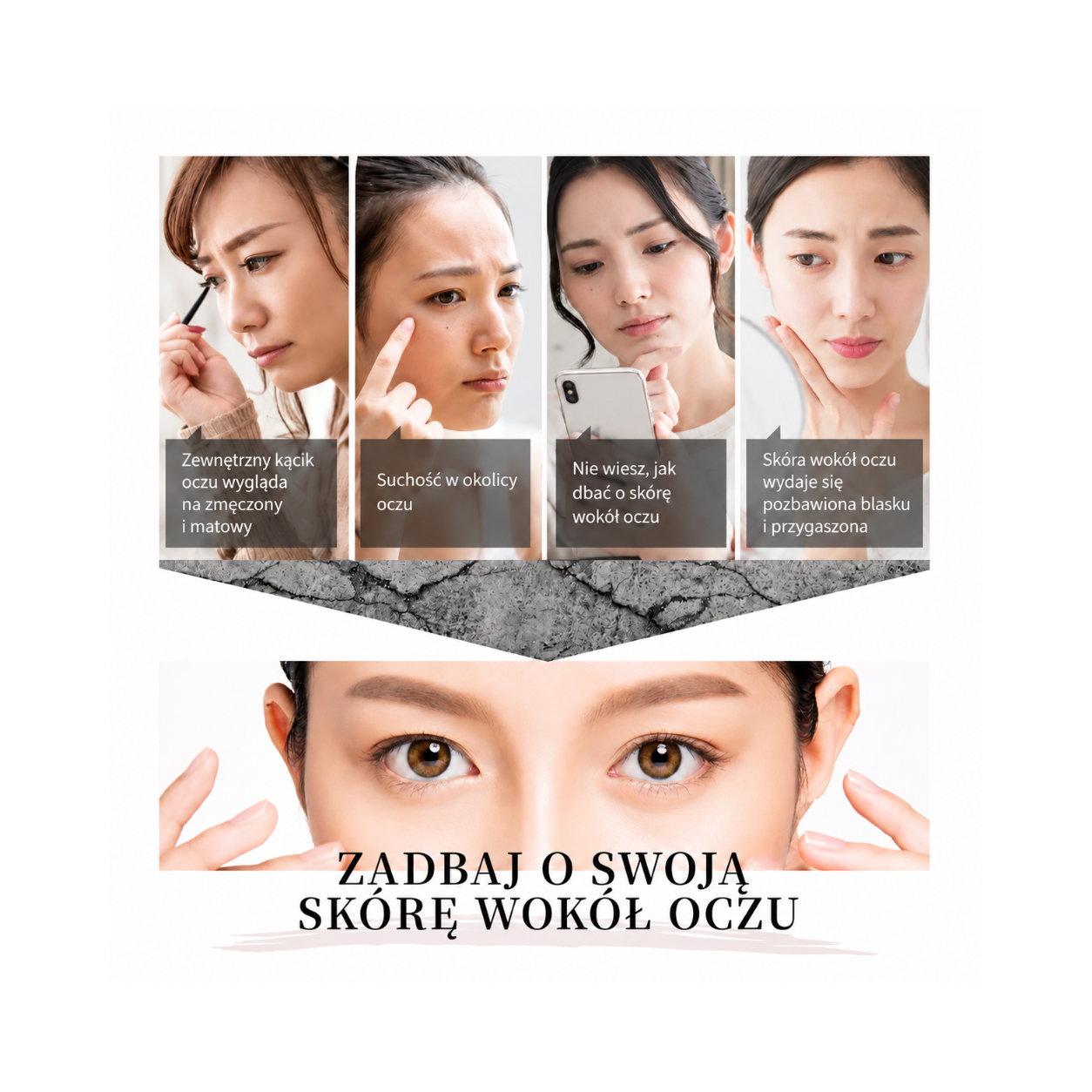 AXXZIA Beauty Eyes Routine Care Premium Essence – serum do delikatnej skóry wokół oczu z retinolem i kompleksem mineralnym