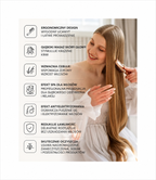 S-HEART-S Scalp Brush Bijulie Roller - szczotka do skóry głowy ze zintegrowanym rollerem akupresurowym*