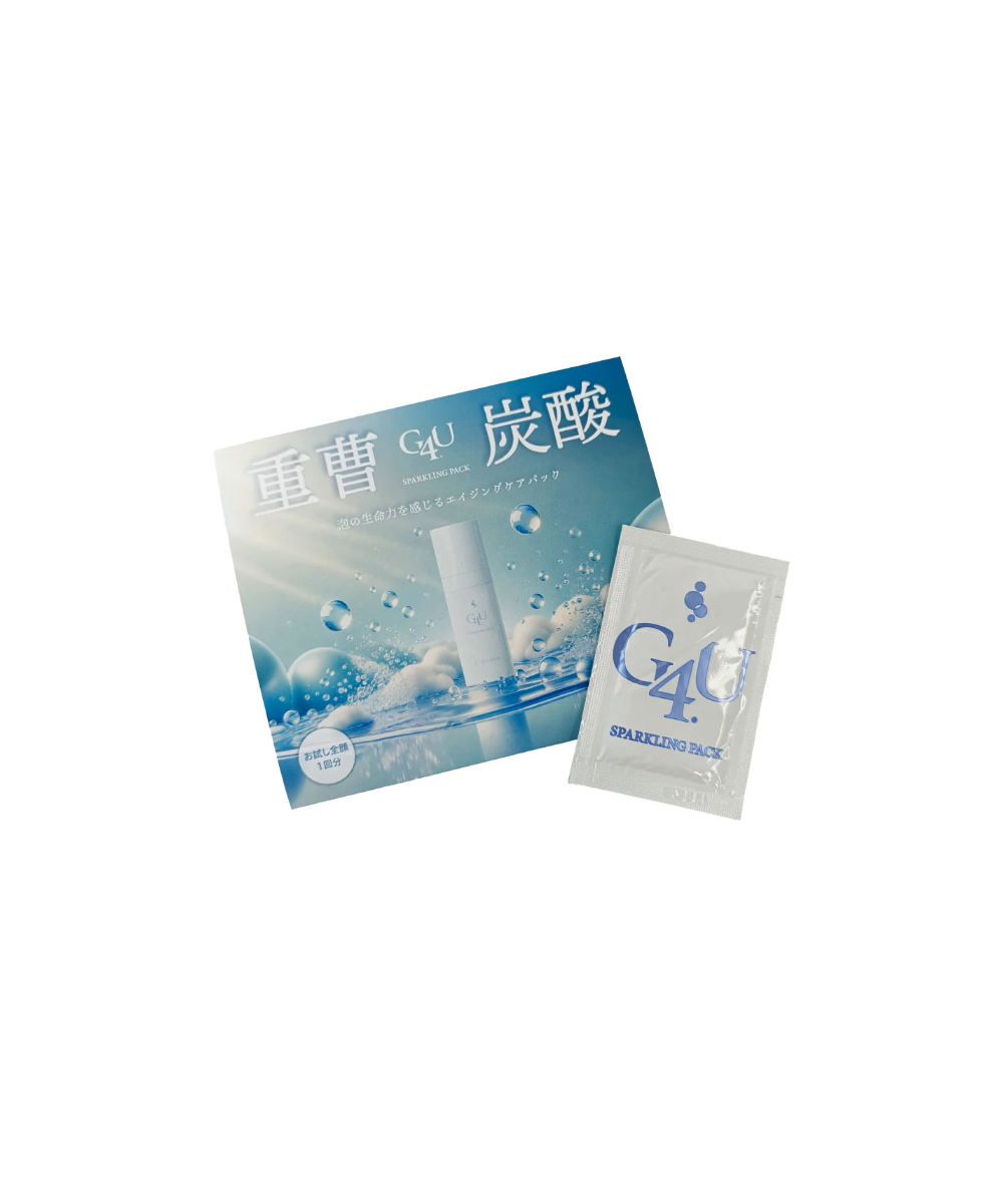 Couleur Labo Zogankin G4U Sparkling Pack - Karbonizowana maska do głębokiego oczyszczania porów, nawilżenia i odnowy skóry*