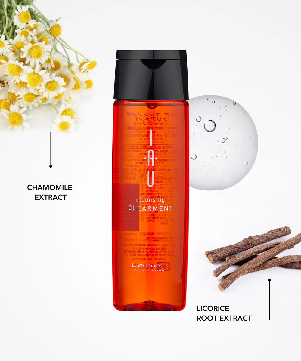 Lebel IAU Cleansing Clearment shampoo*