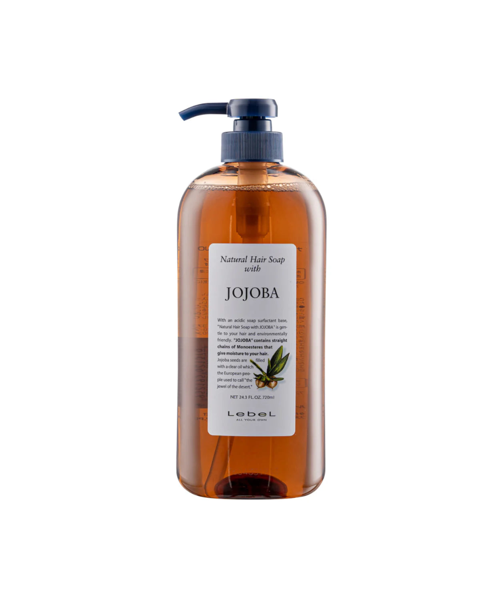 Lebel Natural Hair Soap Jojoba – Nawilżający szampon z olejem jojoba do włosów suchych, łamliwych i niesfornych*