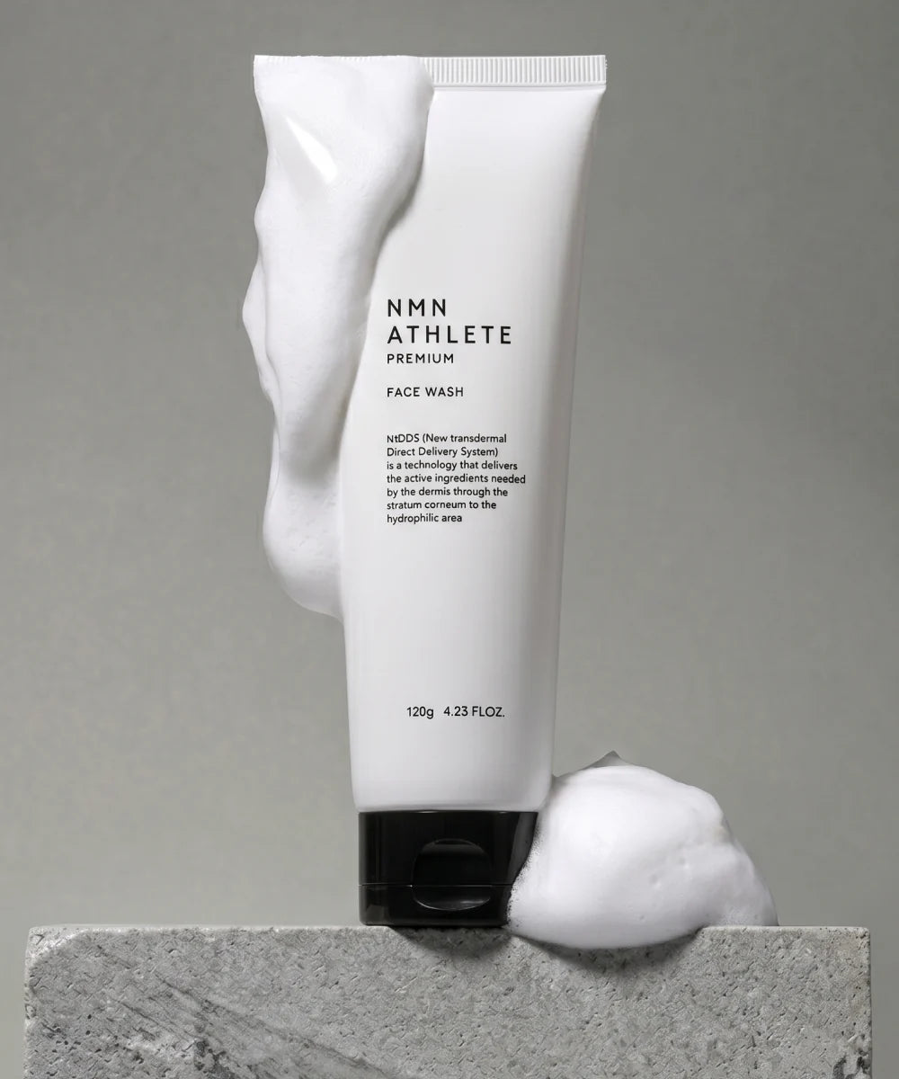 NMN Athlete Premium Face Wash - Pianka oczyszczająca z NMN do codziennej pielęgnacji skóry*