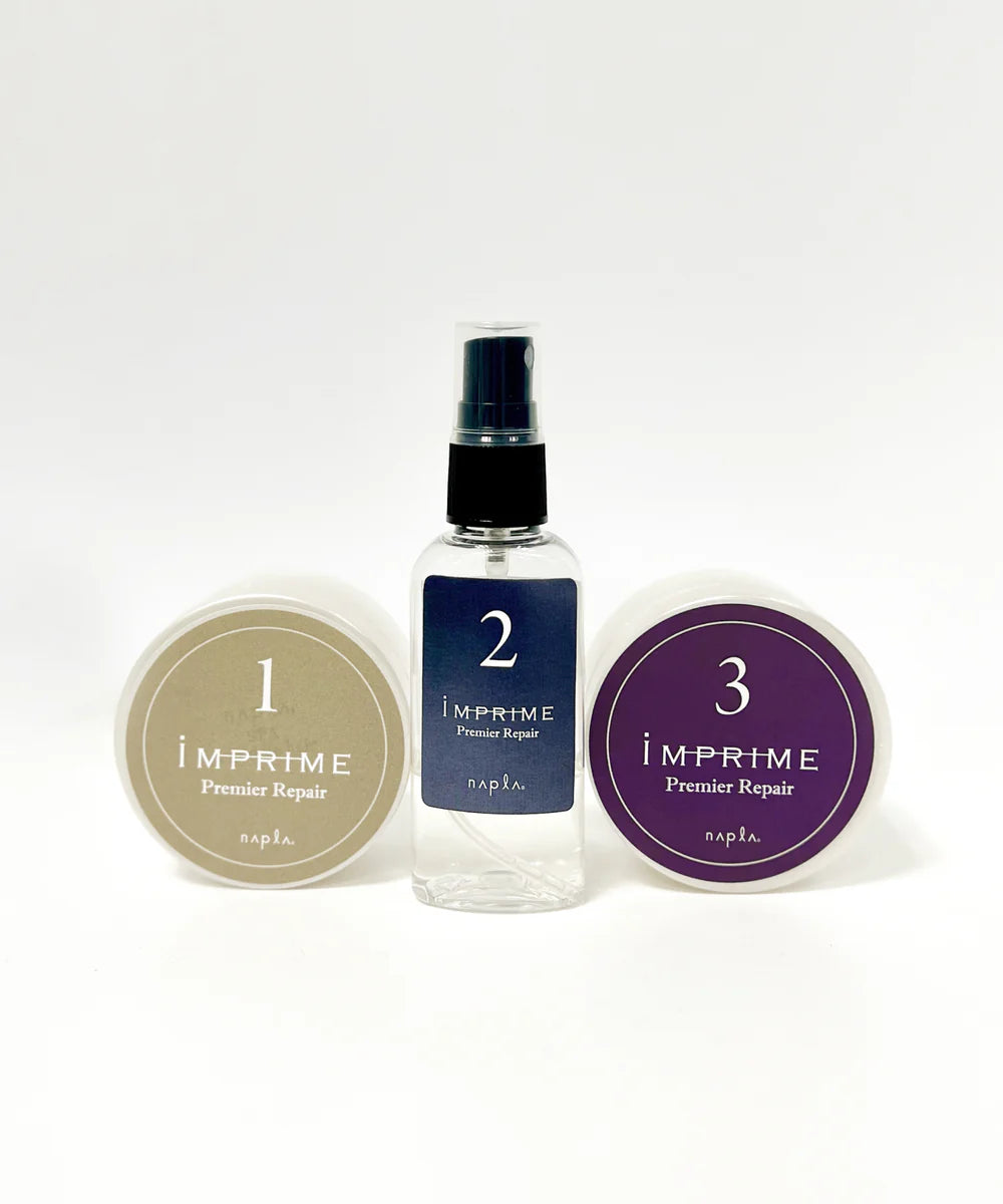 Napla Imprime Premier Repair – One Use Kit - profesjonalny salonowy zestaw do regeneracji włosów*