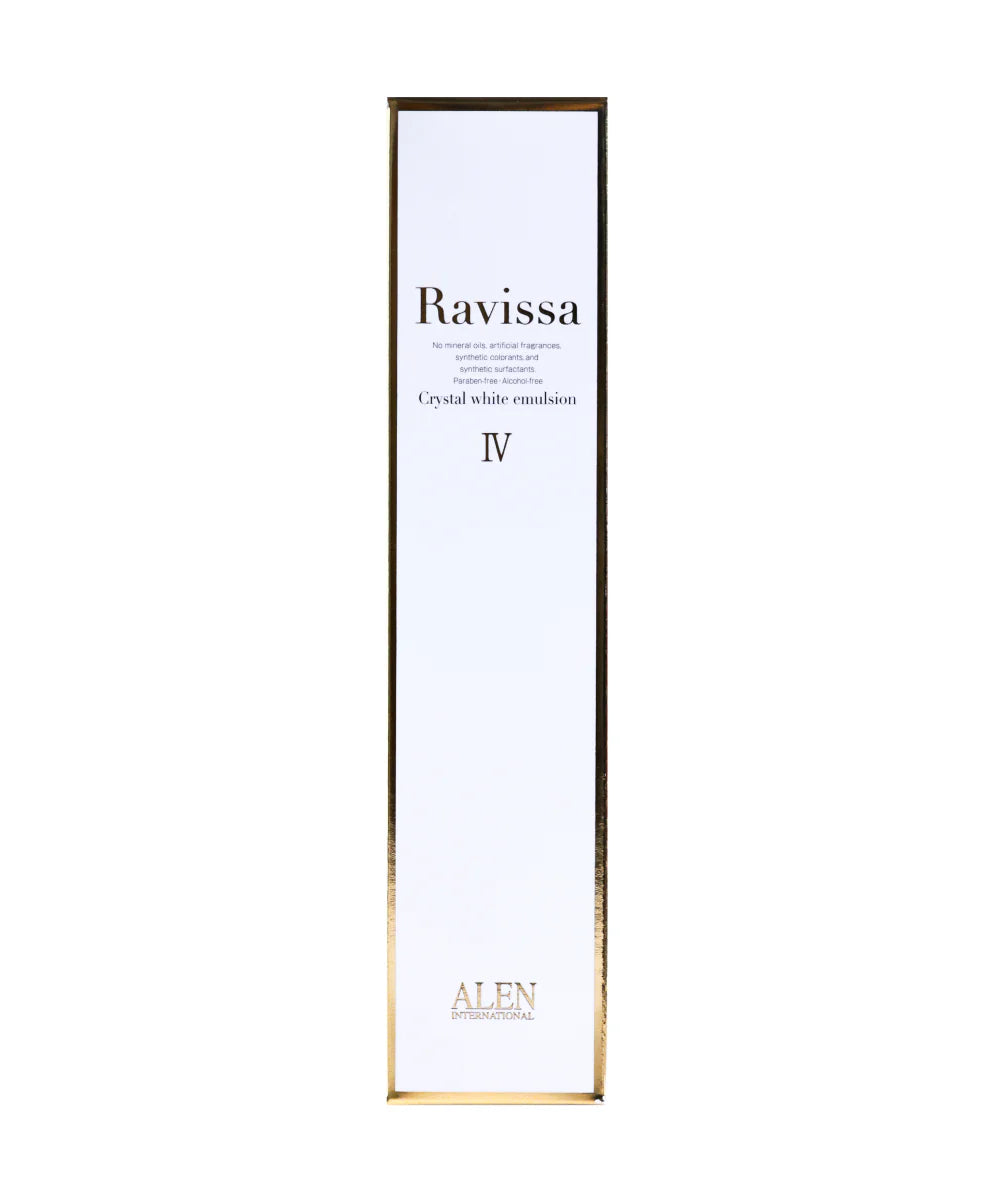 Ravissa Crystal White Emulsion – Rozświetlająca emulsja anti-age z peptydami i wodą wodorową*