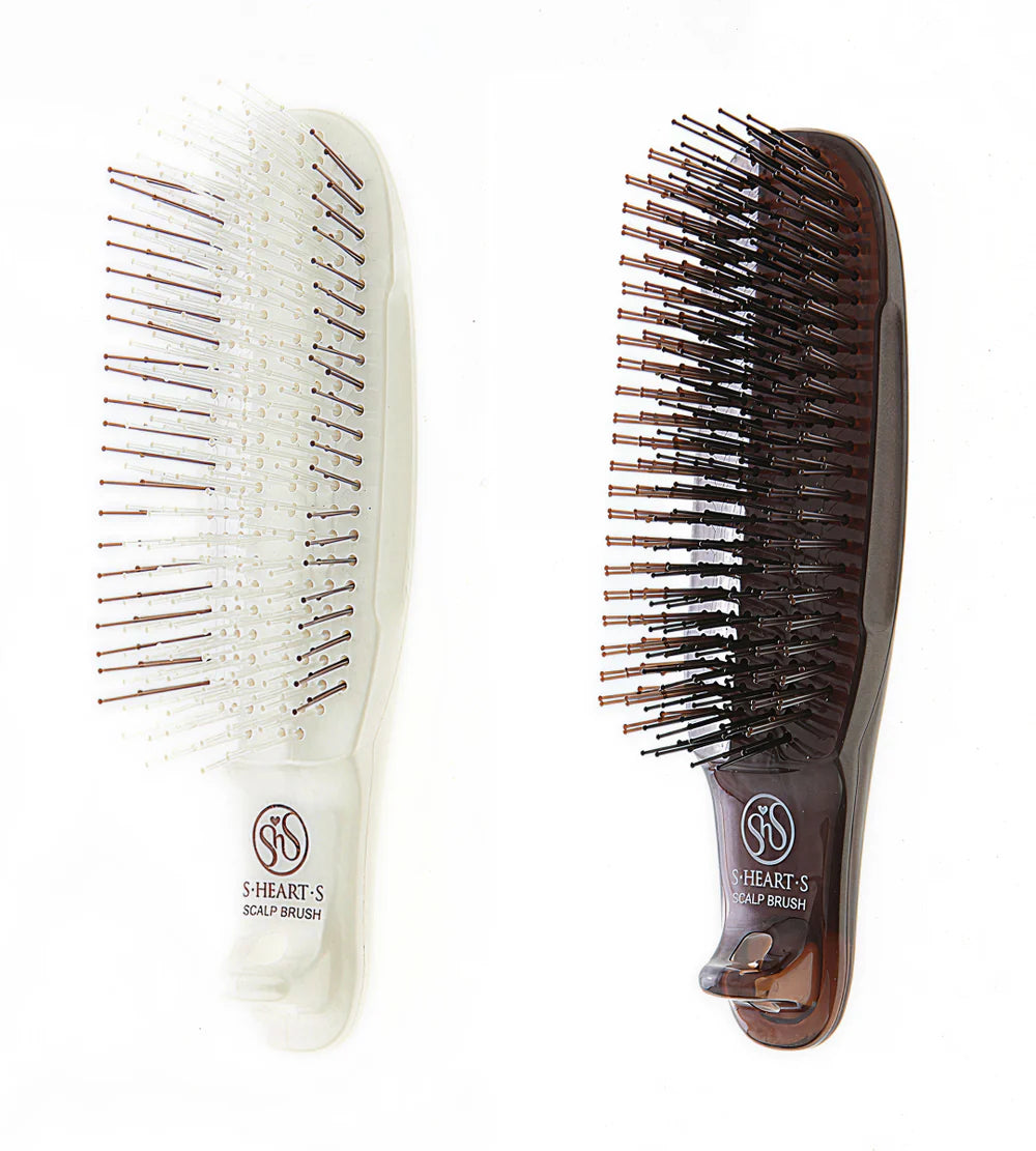 S-HEART-S Scalp Brush COM - wszechstronna szczotka do masażu i oczyszczania skóry głowy*