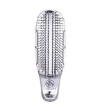 S-HEART-S Scalp Brush Plus Short Silver - Grzebień do oczyszczania i masażu – wszystkie typy włosów, szczególnie krótkie i średnie, o średniej lub większej gęstości*