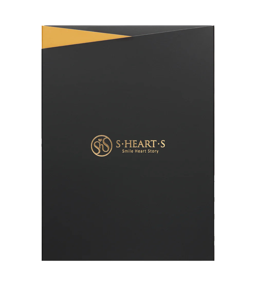 S-HEART-S Scalp Brush World Premium Long Champagne Gold Gift Box - szczotka do skóry głowy w pudełku prezentowym*