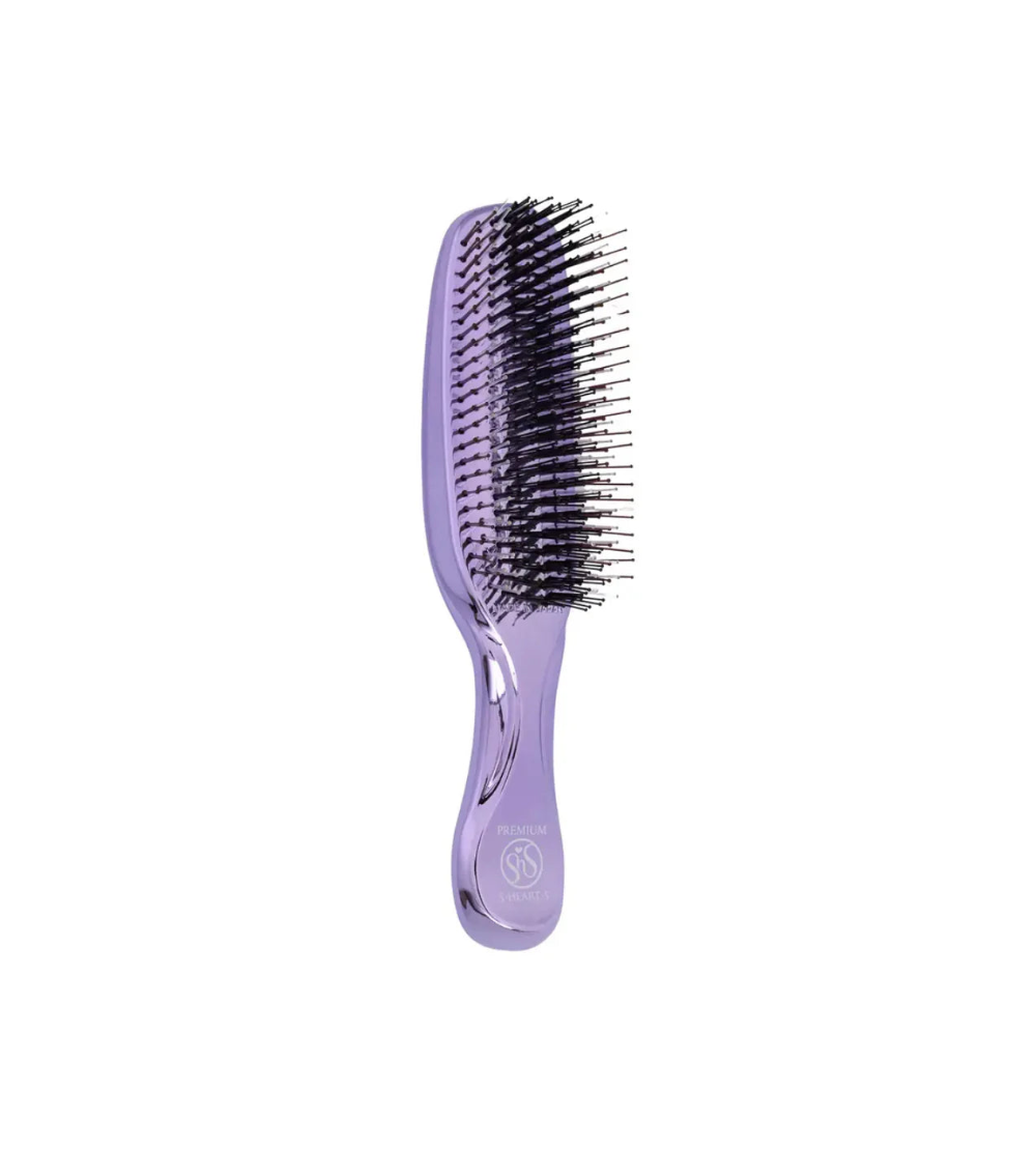 S-HEART-S Scalp Brush World Premium Long Purple Gift Box