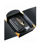 S-HEART-S Scalp Brush World Premium Short Champagne Gold Gift Box