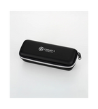 S-HEART-S Semi-Hard Comb Case Black for short brushes - Etui podróżne*