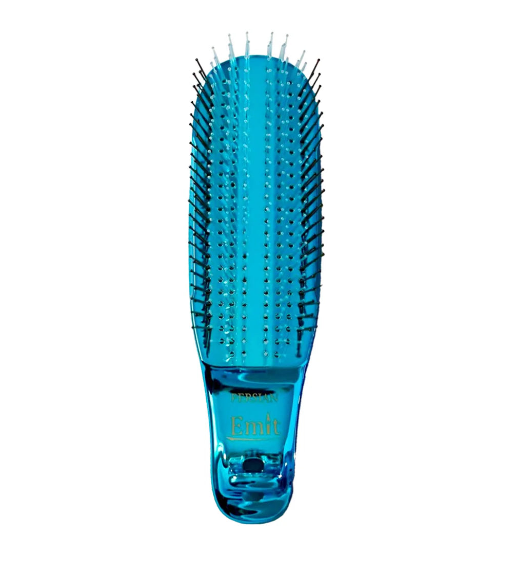 S-HEART-S Scalp Brush Persian by Emit Blue Short -